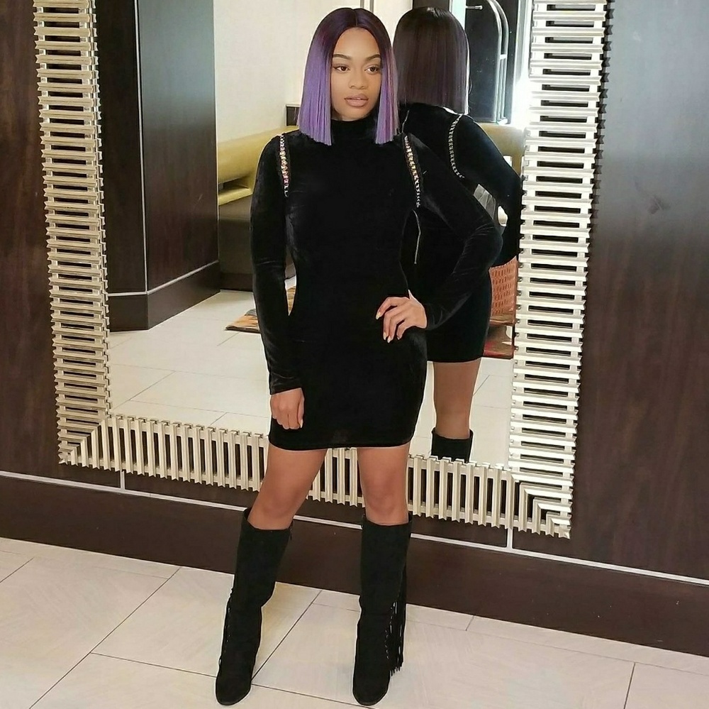 Black Velvet dress